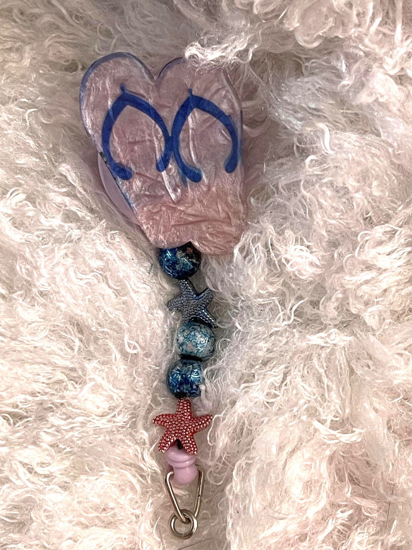 Flip Flop Badge Reel