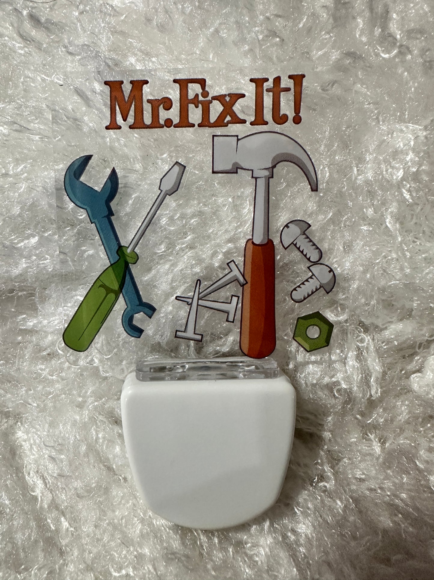 Mr. Fix It Tools Nightlight - Kids' Bedroom & Bathroom Decor