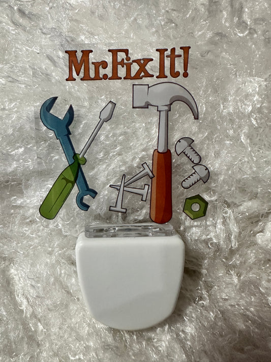 Mr. Fix It Tools Nightlight - Kids' Bedroom & Bathroom Decor